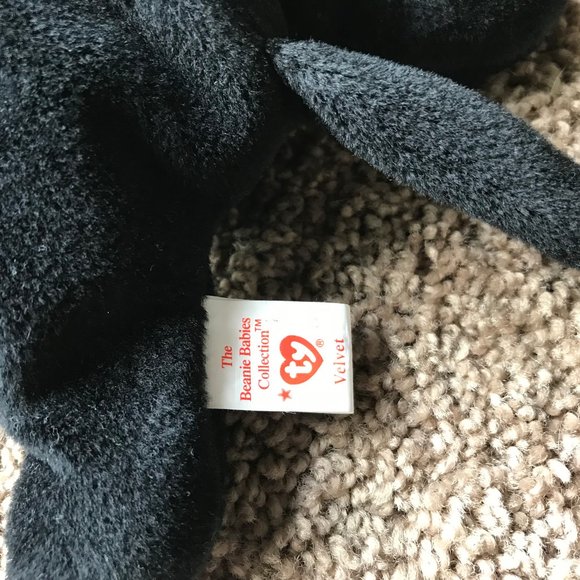 Ty Beanie Baby Velvet 4064 with PVC - Picture 5 of 6